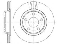 Disc frana 6548 10 ROADHOUSE pentru Audi A4 Vw Passat Audi A8 Vw Phaeton Seat Exeo