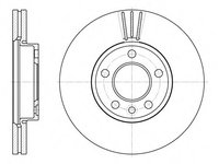 Disc frana 6708 10 ROADHOUSE pentru Vw Eurovan Vw Kombi Vw Transporter Vw Multivan Vw Touareg Mercedes-benz Sprinter