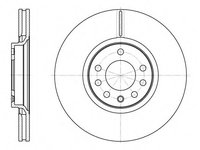 Disc frana 6729 10 ROADHOUSE pentru Opel Astra Opel Vectra Opel Corsa Opel Zafira