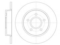 Disc frana 6846 00 ROADHOUSE pentru Ford C-max Ford Focus