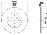 Disc frana 92026000 TEXTAR pentru Audi 80 Audi 100 Audi 500 Audi 5000 Audi 90