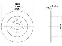 Disc frana 92070800 TEXTAR pentru Toyota Camry Toyota Celica Toyota Carina