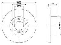 Disc frana 92075005 TEXTAR pentru Bmw Seria 5