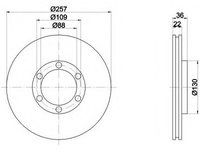 Disc frana 92075800 TEXTAR pentru Opel Frontera Opel Campo