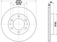 Disc frana 92080400 TEXTAR pentru Toyota Land Vw Taro Toyota Hilux Toyota Tacoma