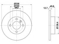 Disc frana 92090200 TEXTAR pentru Skoda Favorit Skoda Forman Skoda Felicia Vw Caddy