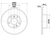 Disc frana 92096300 TEXTAR pentru Renault Espace Renault Avantime