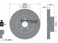 Disc frana 92099205 TEXTAR pentru Mercedes-benz S-class Mercedes-benz Cl-class