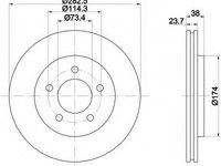 Disc frana 92108700 TEXTAR