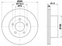 Disc frana 92113500 TEXTAR