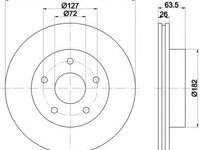 Disc frana 92113600 TEXTAR