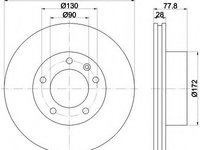 Disc frana 92115903 TEXTAR pentru Renault Master Opel Movano Nissan Interstar