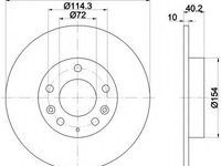 Disc frana 92125603 TEXTAR pentru Mazda 6 Mazda 626 Mazda Capella Mazda Premacy Mazda Atenza Mazda Mx-5