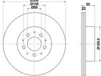 Disc frana 92126803 TEXTAR pentru Volvo Xc90