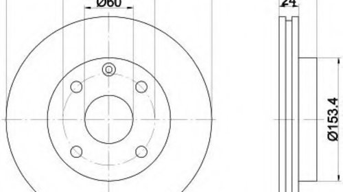 Disc frana 92133600 TEXTAR pentru Chevrolet L