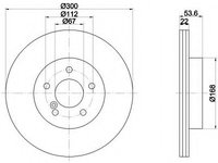 Disc frana 92137203 TEXTAR pentru Mercedes-benz E-class Mercedes-benz C-class Mercedes-benz Clk Mercedes-benz Slk