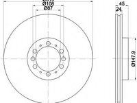 Disc frana 92144803 TEXTAR pentru Mitsubishi Challenger Mitsubishi G-wagon Mitsubishi Montero Mitsubishi Pajero Peugeot 406 Mitsubishi Shogun Mitsubishi Coltrodeo Mitsubishi L Mitsubishi Strada Mitsubishi Triton