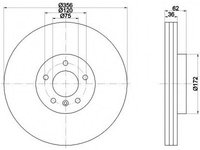 Disc frana 92146203 TEXTAR pentru Bmw X5