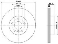 Disc frana 92176203 TEXTAR pentru Mercedes-benz E-class