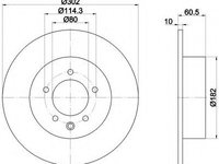 Disc frana 92177303 TEXTAR pentru Mitsubishi Asx Mitsubishi Rvr Mitsubishi Outlander Mitsubishi Galant Mitsubishi Lancer