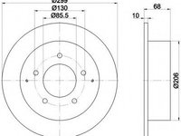 Disc frana 92198703 TEXTAR