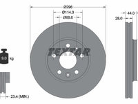 Disc frana 92268803 TEXTAR pentru Renault Trafic Opel Vivaro Fiat Talento Nissan Nv300