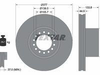 Disc frana 93101400 TEXTAR pentru Skoda Felicia Vw Passat Vw Beetle Vw New Vw Novo Mercedes-benz Atego Mercedes-benz Tourino