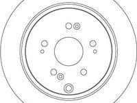 Disc frana ACURA RDX TRW DF7374