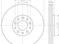 Disc frana ALFA 159 05- - Cod intern: W20058089 - LIVRARE DIN STOC in 24 ore!!!