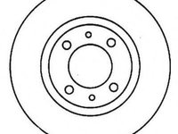 Disc frana ALFA ROMEO 145 (930), ALFA ROMEO 33 (905), ALFA ROMEO 33 (907A) - JURID 561923J