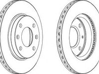 Disc frana ALFA ROMEO 146 (930) (1994 - 2001) FERODO DDF154-1 piesa NOUA