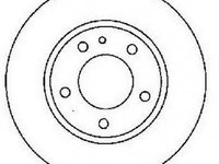 Disc frana ALFA ROMEO 147 937 JURID 561520J