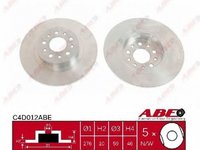 Disc frana ALFA ROMEO 156 932 ABE C4D012ABE