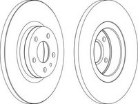 Disc frana ALFA ROMEO 156 (932), ALFA ROMEO 156 Sportwagon (932), ALFA ROMEO 147 (937) - FERODO DDF1057