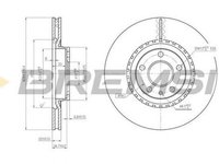 Disc frana ALFA ROMEO 156 932 BREMSI DBA156V