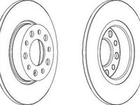 Disc frana ALFA ROMEO 159 939 JURID 562501JC