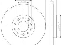 Disc frana ALFA ROMEO 159 limuzina (939), ALFA ROMEO BRERA, ALFA ROMEO 159 Sportwagon (939) - MINTEX MDC1994