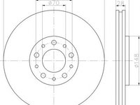 Disc frana ALFA ROMEO 159 limuzina (939), ALFA ROMEO BRERA, ALFA ROMEO 159 Sportwagon (939) - MINTEX MDC1739