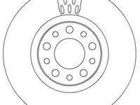 Disc frana ALFA ROMEO 159 Sportwagon (939) (2006 - 2011) JURID 562299JC piesa NOUA