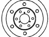 Disc frana ALFA ROMEO AR 8 caroserie (280), ALFA ROMEO AR 8 platou / sasiu (280), IVECO DAILY I caroserie inchisa/combi - JURID 561127J