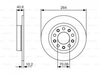 Disc frana Alfa Romeo GIULIETTA (940) 2010-2016 #2 08946041