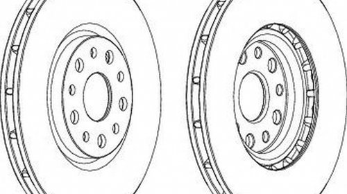 Disc frana ALFA ROMEO GIULIETTA 940 FERODO DD