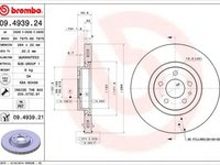 Disc frana ALFA ROMEO GT (937) (2003 - 2010) BREMBO 09.4939.21