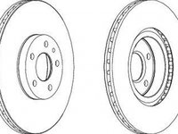 Disc frana ALFA ROMEO GT 937 FERODO DDF156