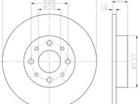 Disc frana ALFA ROMEO MITO (955) - MINTEX MDC2237