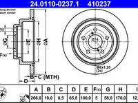 Disc frana ATE 24.0110-0237.1