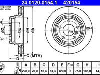 Disc frana ATE 24.0120-0154.1