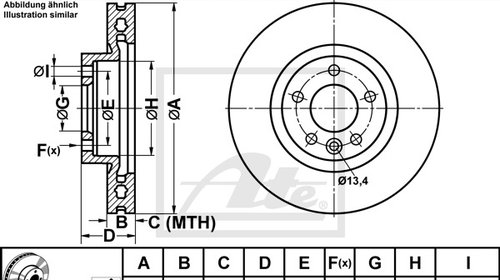 DISC FRANA - ATE - 24.0132-0116.1