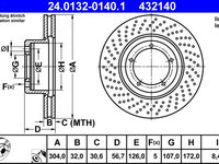 Disc frana ATE 24.0132-0140.1