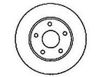 Disc frana AUDI 100 limuzina (4A, C4), AUDI 100 Avant (4A, C4), AUDI A6 limuzina (4A, C4) - JURID 561549JC